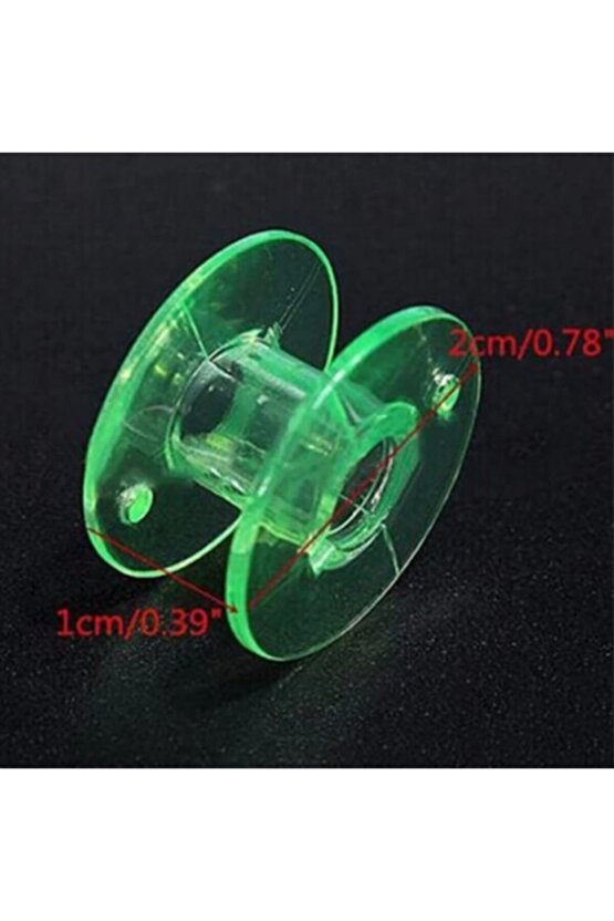 Zetina Bindallı Janome Ev Tipi Dikiş Makine Rengarenk Masurası 1 Kutu 25 Adet