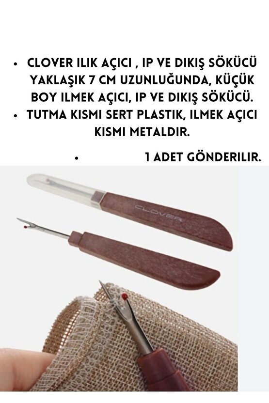 Singer Zetina Beko Iplik Temizleme Makası Ve Ilik Sökücü Büyük  Set Halinde Beraber