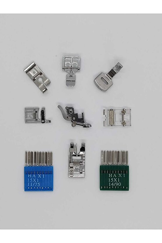 EV TİPİ DİKİŞ MAKİNESİ AYAK SETİ VE İĞNE (SETNO:1)