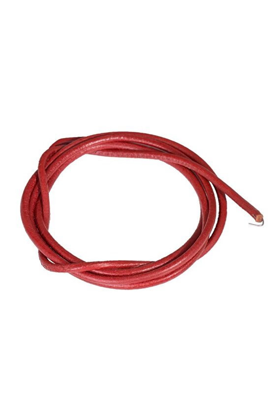 Deri Kösele Kayış 5mm  1.83cm Kancalı