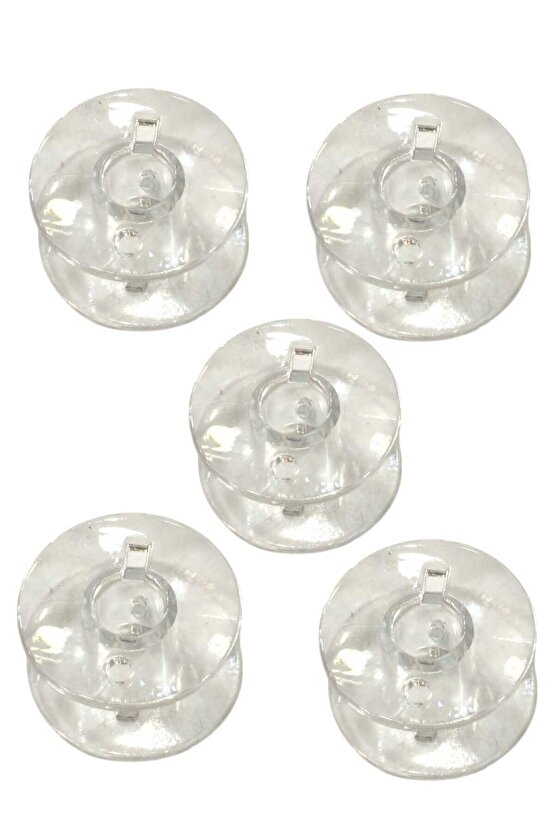 Dikiş Makine Singer Beko Zetina Bindallı Ev Tipi Aile Dikiş Makinası 50 Adet Şeffaf Plastik Masura