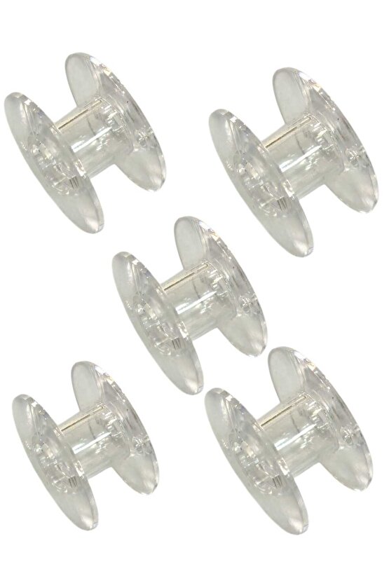 Dikiş Makine Singer Beko Zetina Bindallı Ev Tipi Aile Dikiş Makinası 50 Adet Şeffaf Plastik Masura