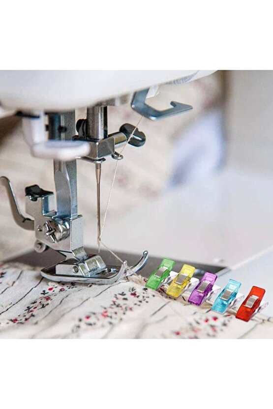 Dikiş Nakış Kumaş Kağıt Sıkıştırma Mandalı Küçük Boy 10 Adet