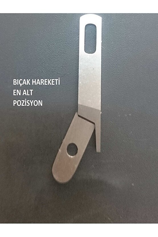 Singer Overlok Makinesi Bıçağı (üst Hareketli Bıçak Ve Alt Sabit Bıçak) Takım Gönderilecektir.