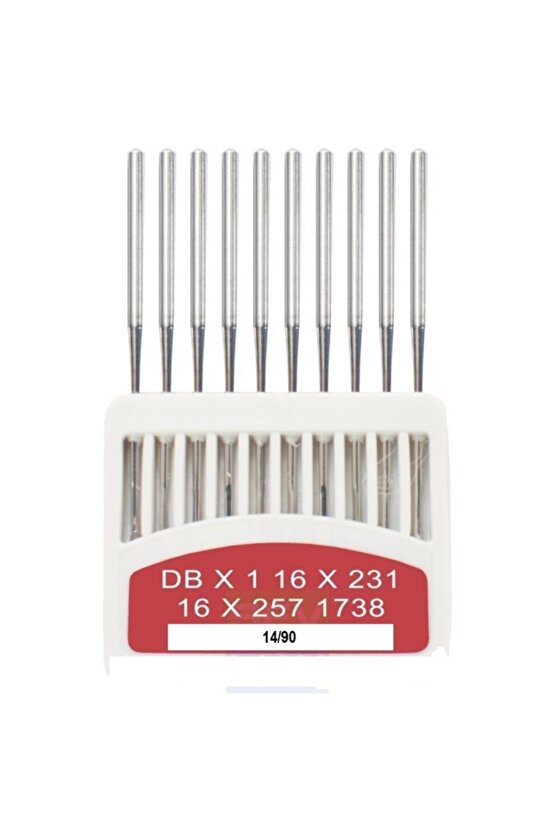Sanayi Düz Makine Iğnesi 10 Adet No 1490 Dbx1 Made In Korea Dbx1 14