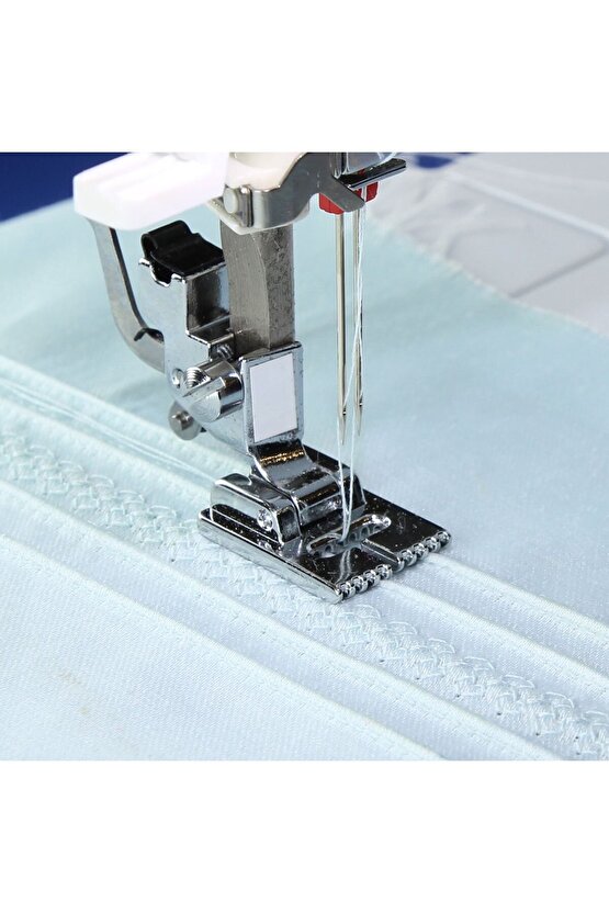 Ev Tipi Uyumlu Dikiş Makinesi Nervür Ayağı 9 Kanal