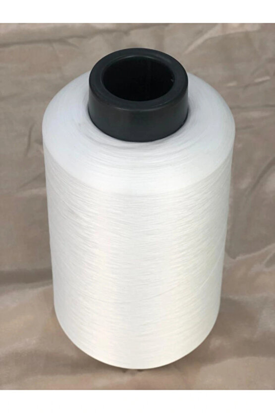 Muzip Marka Overlok Ipliği Beyaz