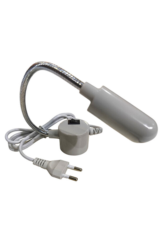 Spiral Dikiş Makinası Lambası Mıknatıslı 10 Ledli
