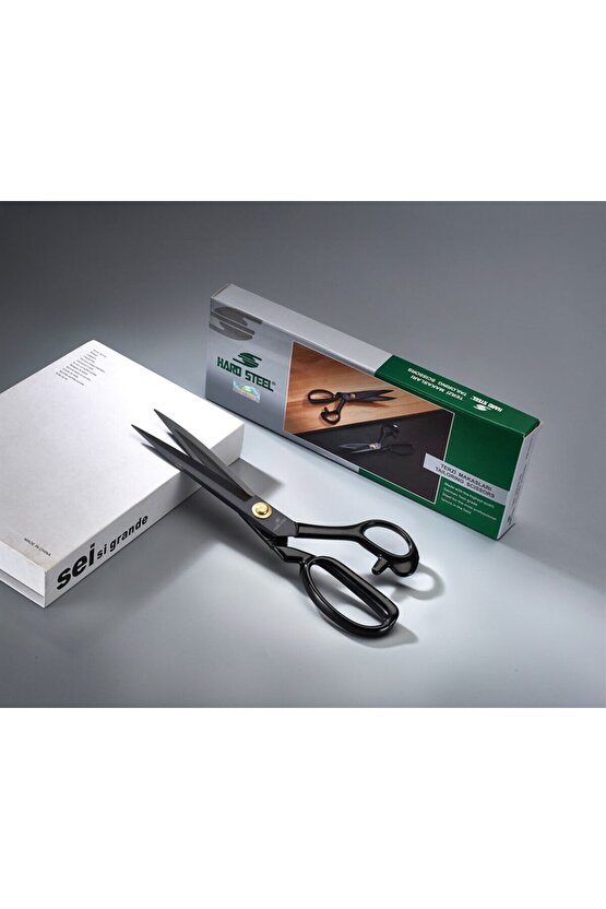 Siyah Saplı Paslanmaz Çelik Somunlu 8inç Makas  HS-8 (8)