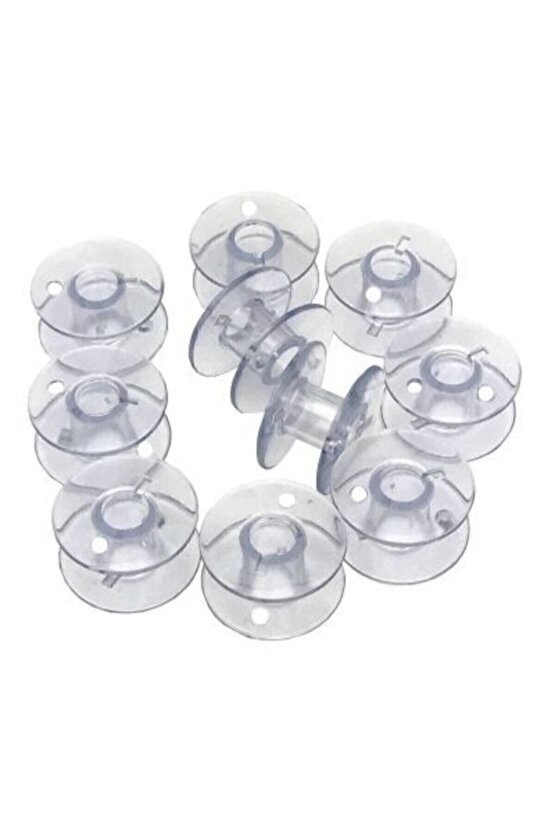 Tüm Ev Tipi Dikiş Makinelerine uyumlu Geniş Masura (plastik) 5 Adet