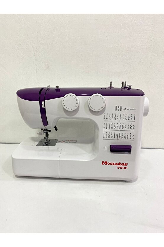 Moonstar 990P Ev Tipi Düz Dikiş Makinesi 36 Desenli