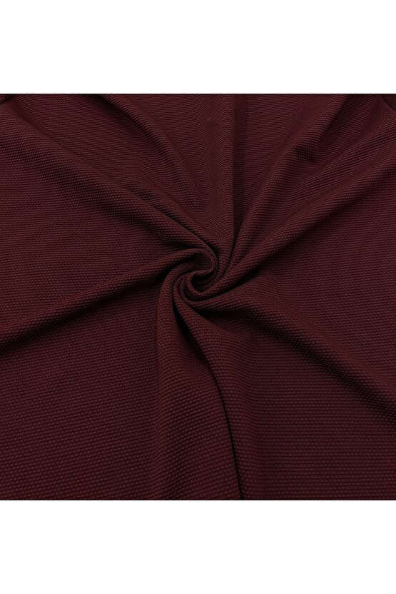 mikro kumaş sandalye örtüsü BORDO RENK (6 adet)