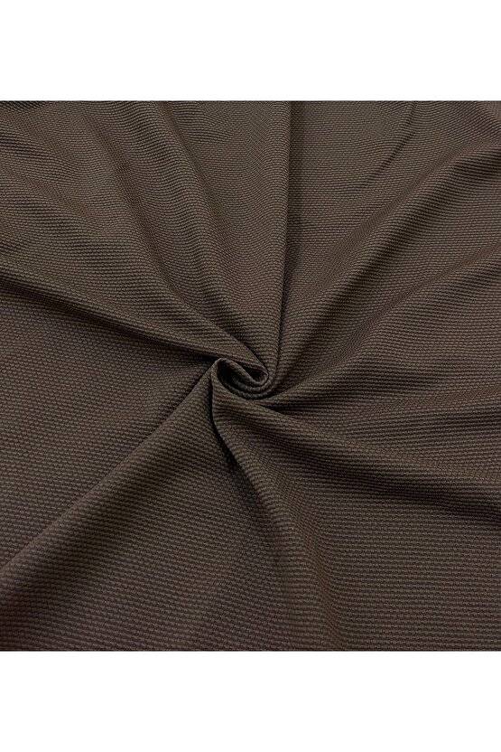 mikro kumaş sandalye örtüsü KAHVERENGİ (6 adet)