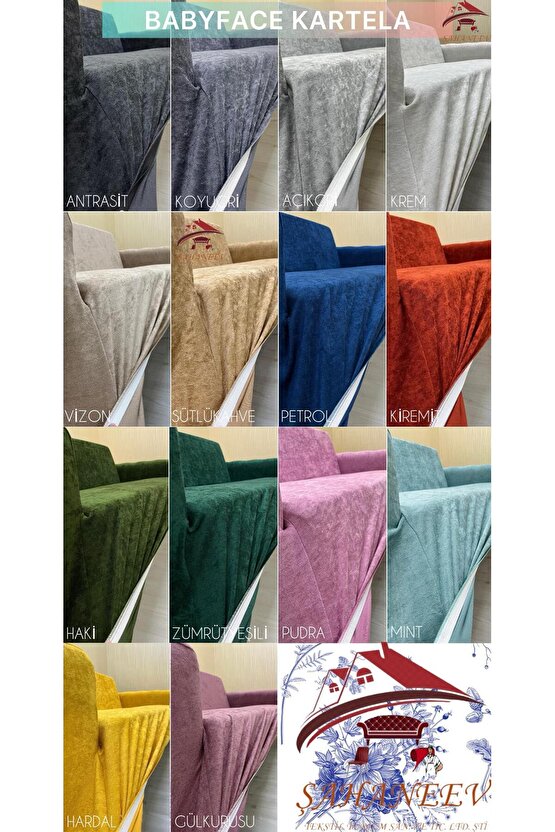 11 Babyface Giydirme Koltuk Örtüsü(pudra)