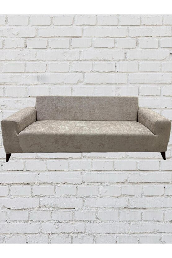 3lü Babyface Giydirme Koltuk Örtüsü(vizon)