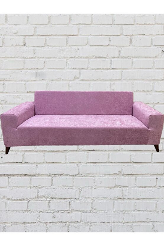 3lü Koltuk Babyface Giydirme Koltuk Örtüsü(PUDRA)