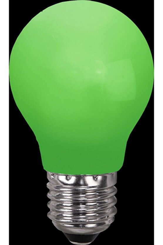 1 Adet 10 Watt Yeşil Işık E27 Duy Led Ampul, Sarı Işık 10 Watt Tasarruflu LED Ampul, 10 Watt