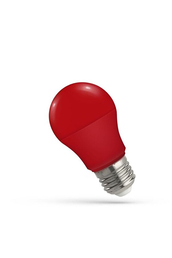 1 Adet 10 Watt Kırmızı Işık E27 Duy Led Ampul, Kırmızı Işık 10 Watt Tasarruflu LED Ampul, 10 Watt