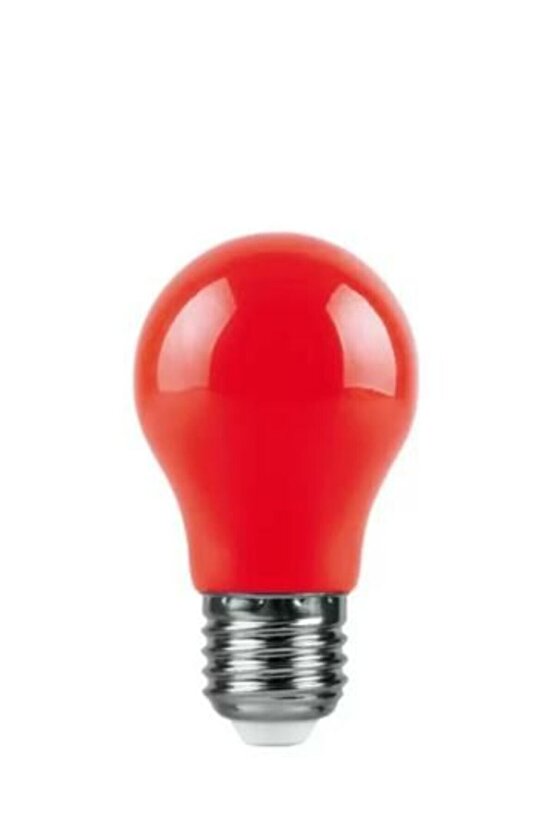 1 Adet 10 Watt Kırmızı Işık E27 Duy Led Ampul, Kırmızı Işık 10 Watt Tasarruflu LED Ampul, 10 Watt