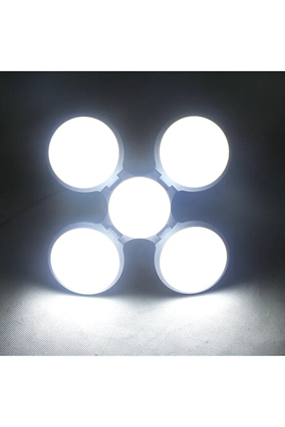 30 Watt, Gün Işığı Renkli Katlanır Led Ampul, Enerji Tasarruflu, 3000 Kelvin Dekoratif Led Ampul