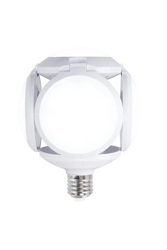 30 Watt, Gün Işığı Renkli Katlanır Led Ampul, Enerji Tasarruflu, 3000 Kelvin Dekoratif Led Ampul