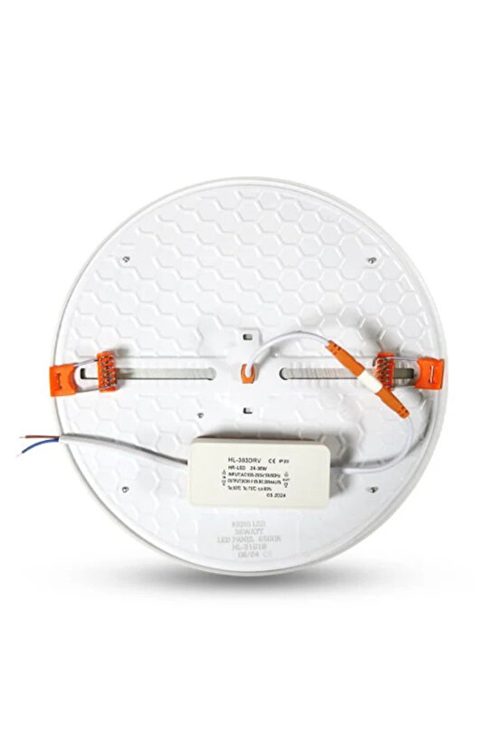 24 Watt Delik Çapı Ayarlanabilir Sıvaaltı 6500K Beyaz Işık Led Panel, Çok Kaliteli Led Spot Lamba