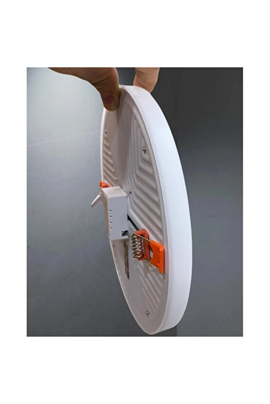 24 Watt Delik Çapı Ayarlanabilir Sıvaaltı 6500K Beyaz Işık Led Panel, Çok Kaliteli Led Spot Lamba