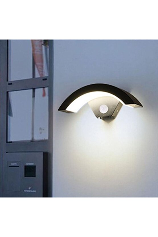Elektrikle Çalışır, Sensörlü 24 Watt İç ve Dış Mekan Led Duvar Aplik 3000K G. Işığı Led Armatür