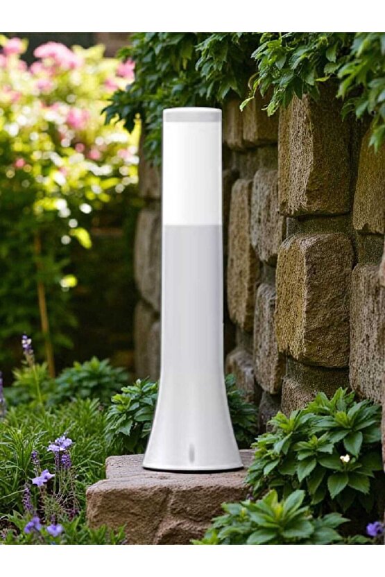 54 Cm, Plastik Gövde E27 Duylu Set Üstü Bahçe Armatürü, Elektrikle Çalışır Kaliteli Bahçe Apliği