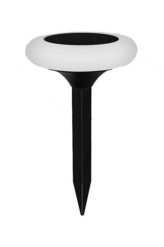 1 Adet Güneş Enerjili, Çok Kaliteli, 5 Watt Beyaz Işık Solar Led Çim, Çiçek, Bahçe, Ağaç Armatürü