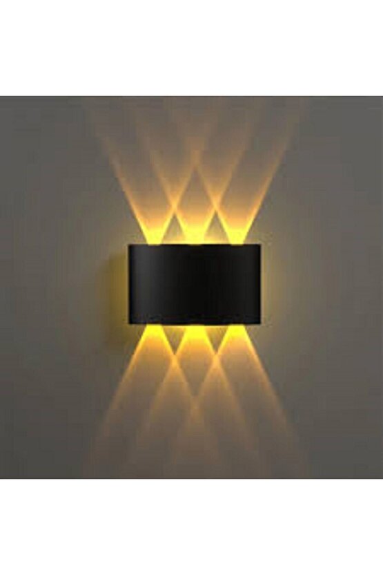 Dış Mekan Dekoratif Led Aplik Gün Işığı Beyaz Kasa 6w