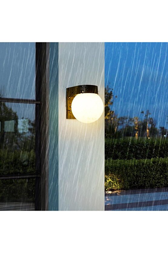 2 Adet 12 Watt Modern Tasarım İç ve Dış Mekan, Bahçe, Balkon Banyo Apliği Günışığı 3000K Led Armatür