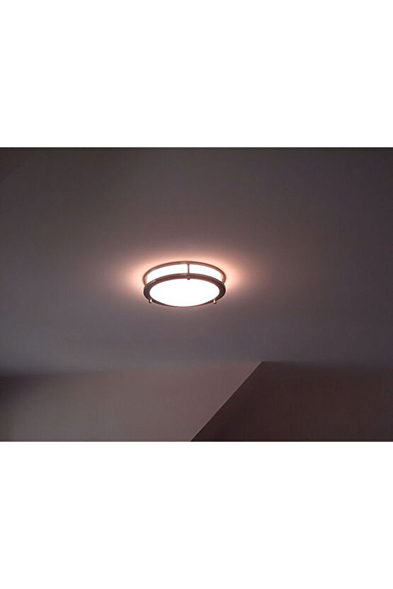 Elektrikle Çalışır Radar Sensörlü Karanlıkta Hareket Gördükçe Yanar 24 Watt 4000 Kelvin Led Aplik