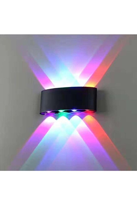 Disko, Bar, Pub, Müzikhol, Gece Kulübü, Meyhane, Otel, Motel, Pansiyon 8 Watt Modern Şık Led Aplik