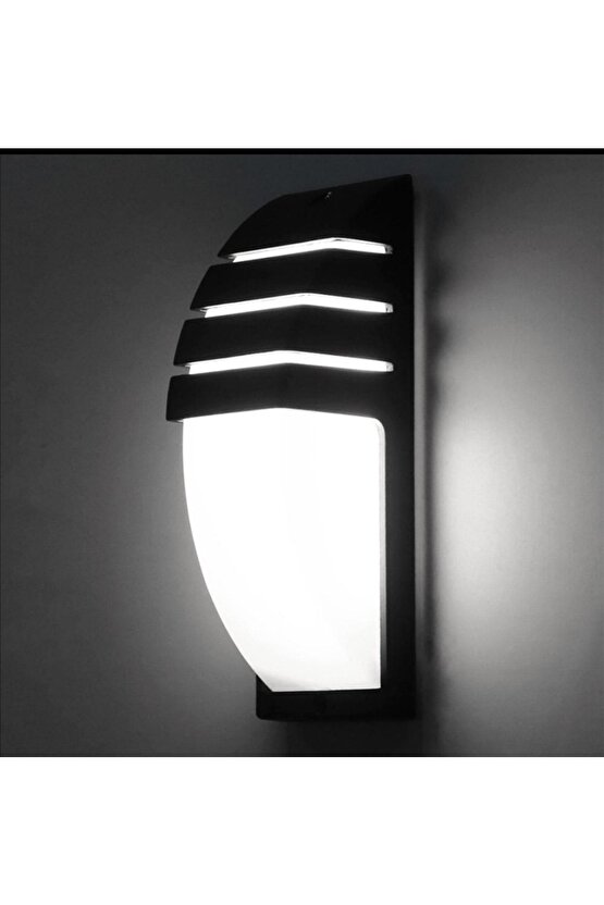 24 Watt Dış Ve Iç Mekan Uyumlu Panjurlu Ledli Aplik Beyaz Işık