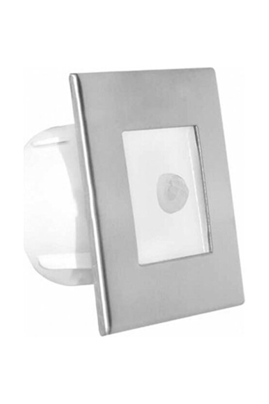 Kare Mavi Işık Sensörlü Led Spot Koridor Ve Basamak Armatürü