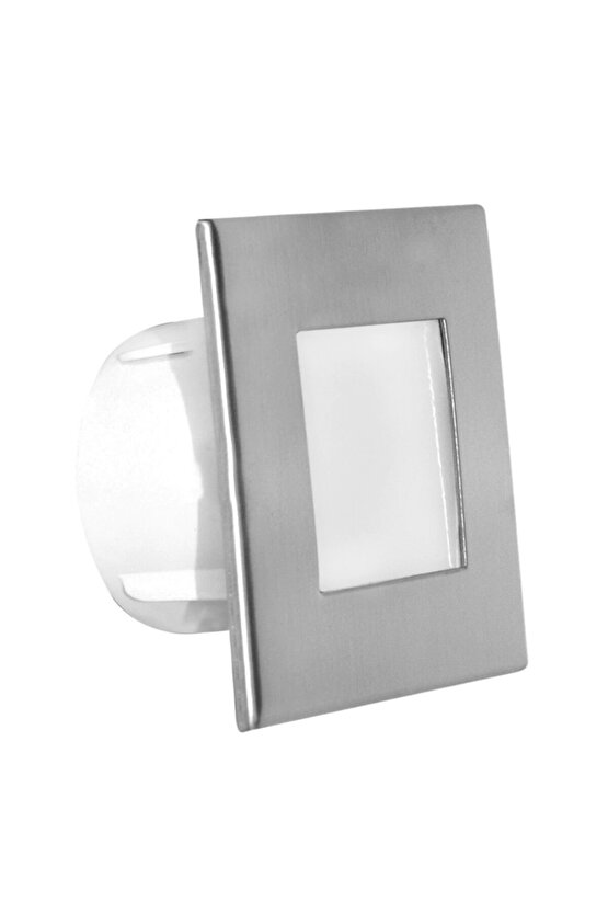 Kare 3 Watt Ledli Beyaz Işık Koridor Ve Adım Aydınlatma(220V Elektrik ile çalışır)