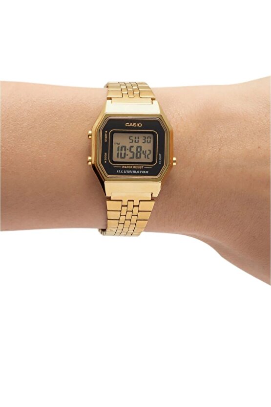 LA680WGA-1DF RETRO KADIN KOL SAATİ