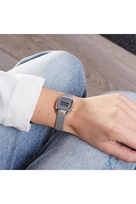 La670wem-7df Dijital Retro Kadın Kol Saati