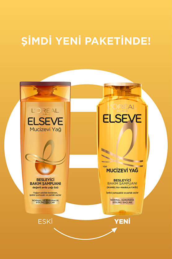 Mucizevi Yağ Besleyici Bakım Şampuanı 400 ml