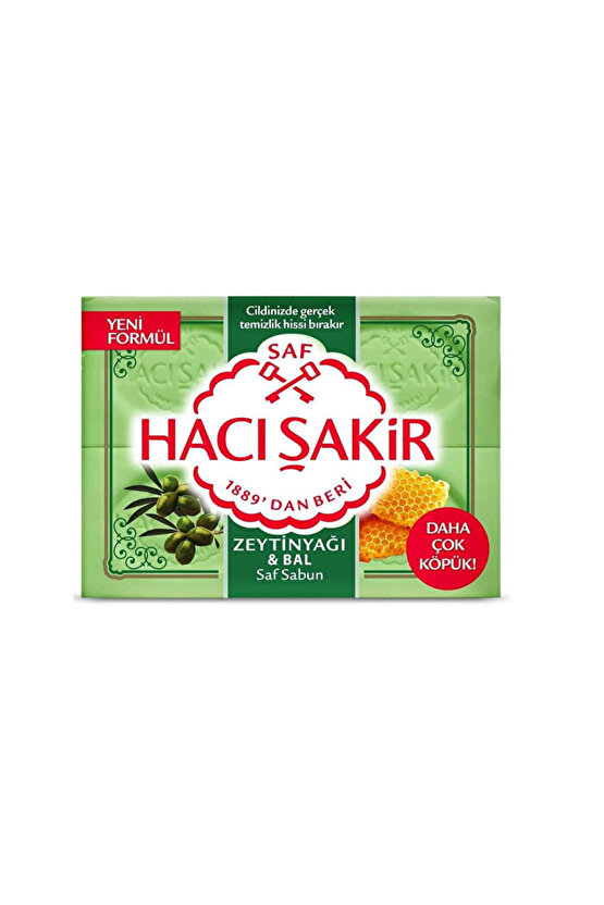 Katı Sabun - Zeytinyağı Ve Bal - 4 X 150 gr
