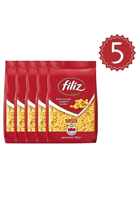 Filiz Dirsek Makarna 500grx5 adet