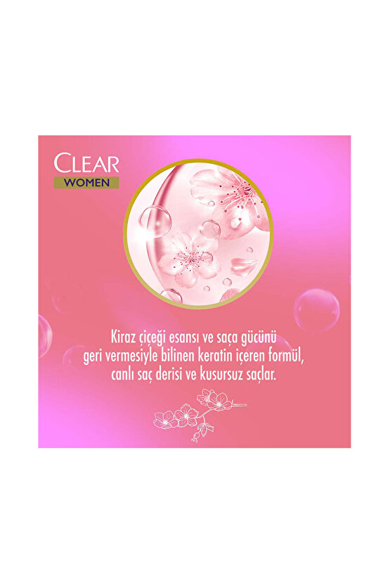 Women Yumuşak Ve Parlak Kepeğe Karşı Etkili Şampuan 350 Ml