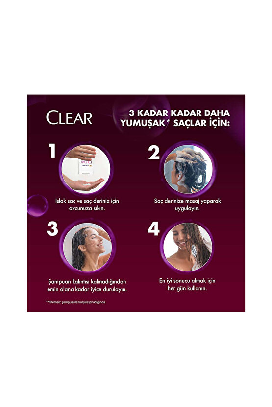 Women Yumuşak Ve Parlak Kepeğe Karşı Etkili Şampuan 350 Ml