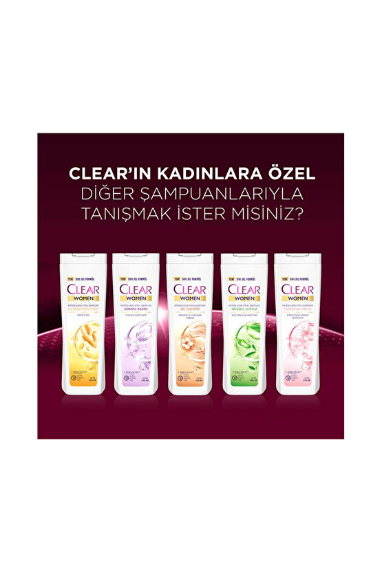 Women Yumuşak Ve Parlak Kepeğe Karşı Etkili Şampuan 350 Ml