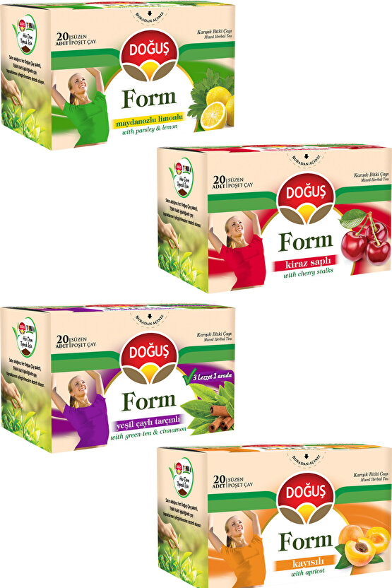 Form Karışık Bitki Çayı 20’li X 12 Adet