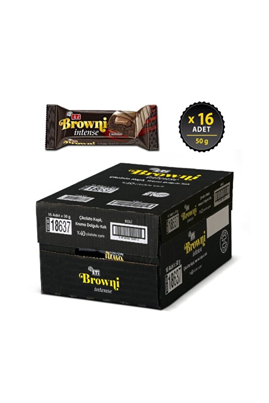 Browni Intense Çikolatalı Kek 50 G * 16 Adet