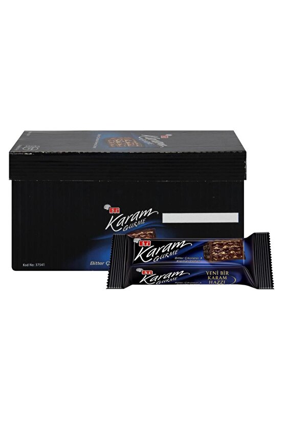 Karam Gofret Bitter Çikolatalı 50 g x 18 Adet