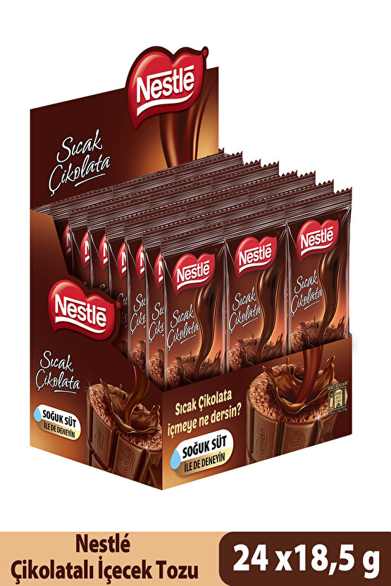 Yeni Sıcak Çikolatası 24 Adet 18.5gram