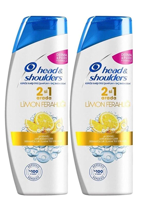 Şampuan 2-1 Limon Ferahlığı X 2 Adet